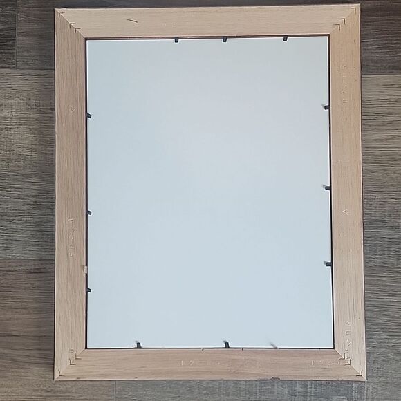 Alaska Mat Photo Frame Real Wood Brown 14" X 17" - Picture 5 of 8